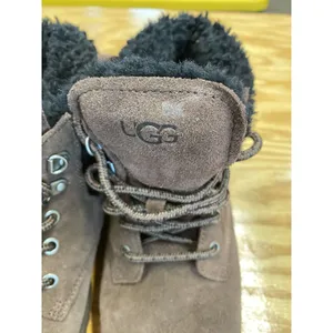 UGG Romely Heritage Women's Size 7 Brown Suede Lace-Up Outdoor Snow Boots S60 thumbnail 3