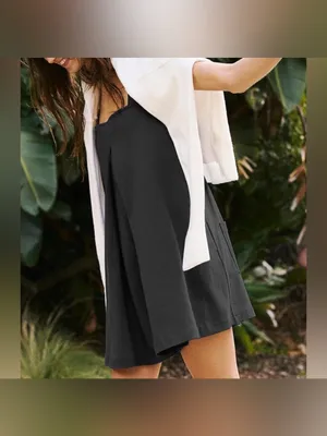 NWT Free People FP Beach Nichola Romper - black - XS thumbnail 5