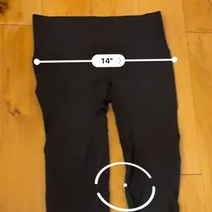 Lululemon Seamless Ebb To Street leggings Heathered Grey/Black thumbnail 9