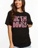 Stewart Simmons Sick Em Dawgs UGA Bulldogs Tee thumbnail 1