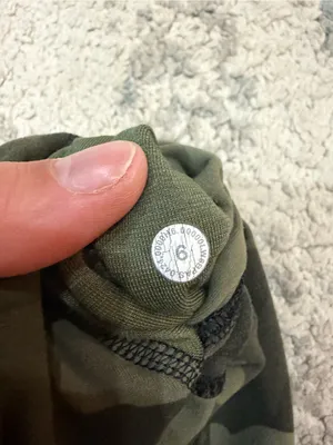 Lululemon Align High-Rise Crop 21” Heritage Camo Size 6 thumbnail 6