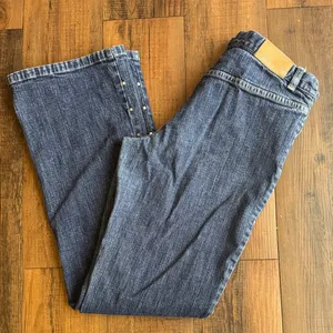 Vintage Tommy Hilfiger Bootcut Jeans Size 8 Dark Blue Y2K thumbnail 8