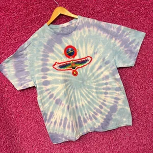 Journey rock tie dye tshirt size large thumbnail 3