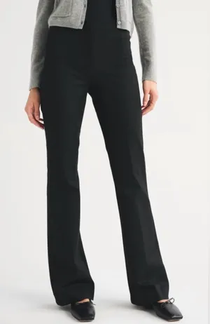 Abercrombie and Fitch Forme Bootcut Pant black size 27R thumbnail 1
