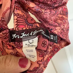 SKIVVIES by For‎ Love & Lemons Geneva Bra Top in the Sienna Size XS thumbnail 7