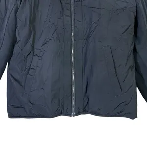 Lululemon Forever Warm Reversible Quilted Zip Jacket Womens 6 Black 100% Cotton‎ thumbnail 7