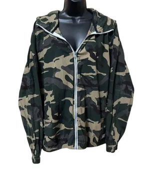 Denim and Flower Lightweight Camo Jacket thumbnail 2
