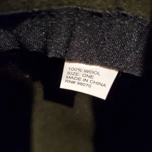 COLOMBINO Wool Plaid Belted Bucket Hat Brown thumbnail 7