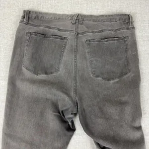 Good American Good Waist Jeans Womens 16 Gray Charcoal High Rise Skinny Stretch‎ thumbnail 11