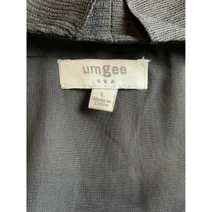 Umgee USA Black Ruffle‎ Neck Sleeveless Mini Dress Casual Party Women's Large thumbnail 9