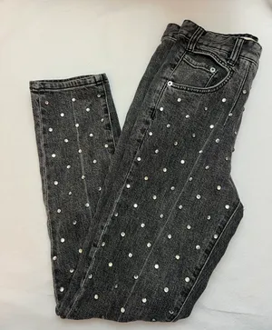 Anthropologie Pilcro Ultra High Rise Slim Beaded Jeans thumbnail 6