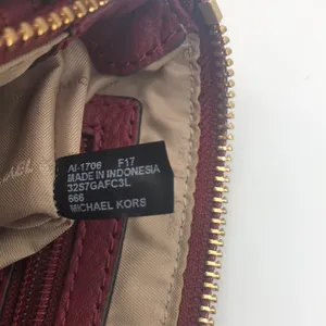 Michael Kors Burgundy Crossbody Bag thumbnail 14