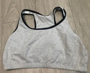 Fruit of the Loom Light Gray Sports Bra thumbnail 1