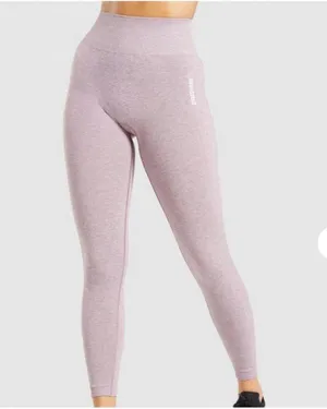 Gymshark Women's Adapt Marl Seamless Leggings Light Purple Size L thumbnail 1