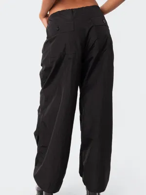 EDIKTED Rian Nylon Cargo Pants size xs / s‎ thumbnail 2