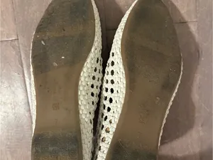 Birdies White Woven Starling Slip-On Women’s Loafers/Flats Size 7 thumbnail 5