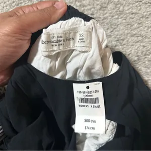 Abercrombie & Fitch Black & White Cutout Dress thumbnail 12