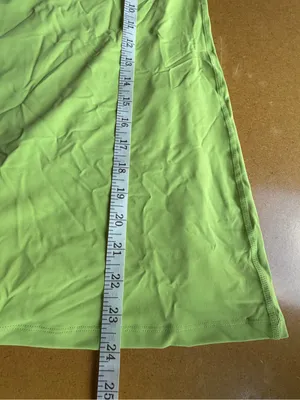 Women's NEW Vibrant Green Exercise Dress with Adjustable Straps Size XS #260370 thumbnail 8