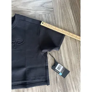 Alphalete Woman’s ELMTS Short SLEEVE Crop Size Small, Black thumbnail 11