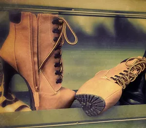 Breckelle's Timberland-style workbook stillettos thumbnail 4