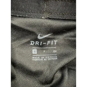 Nike Womens Dri-FIT Running Shorts Black Purple‎ Yellow Graphic Size S thumbnail 4