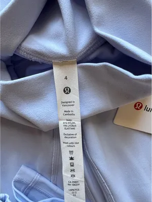 Lululemon Align High-Rise 25” Pastel Blue Size 4 NWT thumbnail 6