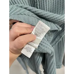 We The Free Raymond Waffle Knit Thermal‎ Tunic Oversized Boho Layer Top S thumbnail 10