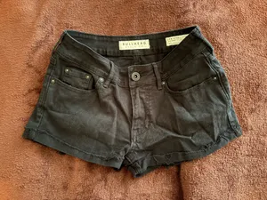 Bullhead Denim Co Black Denim Shorts thumbnail 1