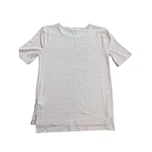 Banana Republic luxespun light Heathered‎ pink top sz XS thumbnail 2