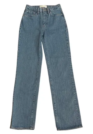 Denim Forum Aritzia Size 25 High Rise Straight Leg Jeans thumbnail 1