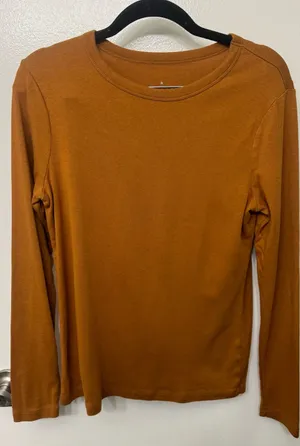 EUC A New Day Long Sleeve Top | Classic Casual Women's Shirt thumbnail 1