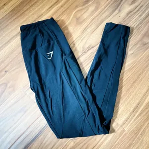 Gymshark Black Mesh Panel Athletic Leggings thumbnail 1