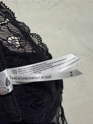Intimately free people Black Lace strapless bralette medium thumbnail 8