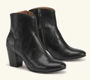 Trask Womens Black 7 Heeled Ankle Boots thumbnail 1