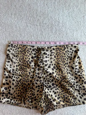 Victoria's Secret Leopard Print Satin Pajama Set VINTAGE Y2K XS thumbnail 6