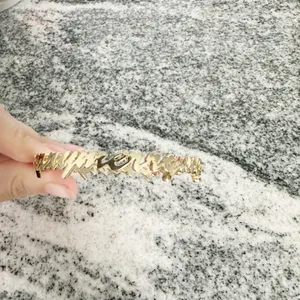 Gold Merry Bangle Bracelet thumbnail 3