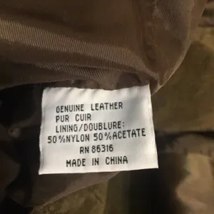 Finity size 6 brown‎ real leather jacket thumbnail 6