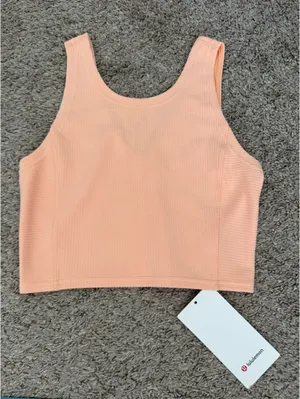 Lululemon Ribbed Softstreme Cropped Tank thumbnail 1
