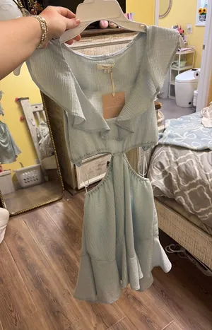 free me blue dress Size M thumbnail 1