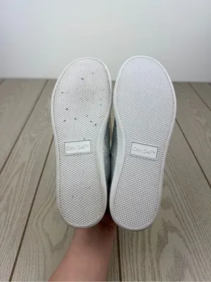 On 34th Women's Marinaa Low-Top Sneakers 7.5M Silver Crinkle Smooth $79.50 thumbnail 8