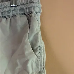 Victoria's Secret Light Blue Elastic Waist Athletic Shorts thumbnail 3
