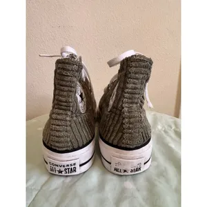 Converse Chuck Taylor All Star Lift Platform High Top Corduroy Size 8.5 thumbnail 6