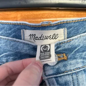 Madewell Low Slung Straight Leg High Rise Jeans Plus Size 33 thumbnail 5