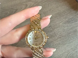 Women's Gold-Tone Crystal Accent Bracelet Watch thumbnail 2