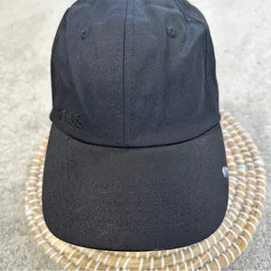 Figs Women’s Baseball Hat Cap Adjustable Strap Back in Black thumbnail 3