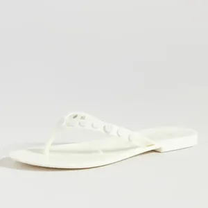 NIB Tory Burch Studded Jelly Thongs thumbnail 5