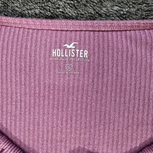 Hollister Must Have Collection Cropped Ribbed Long Sleeve Sz S thumbnail 5