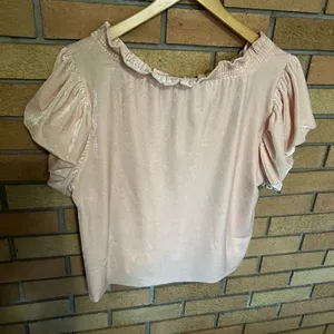NWOT Free People Terese Top Pink Velvet Tassel Women’s Size Medium thumbnail 7