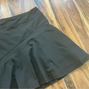 Ekouaer NWT Black Mesh Tennis Skirt w/Shorts Underneath Size XL thumbnail 8