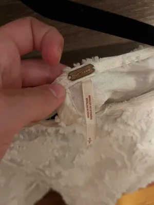 Free People White Lace Top thumbnail 5
